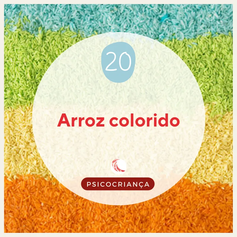 Atividade: Arroz Colorido